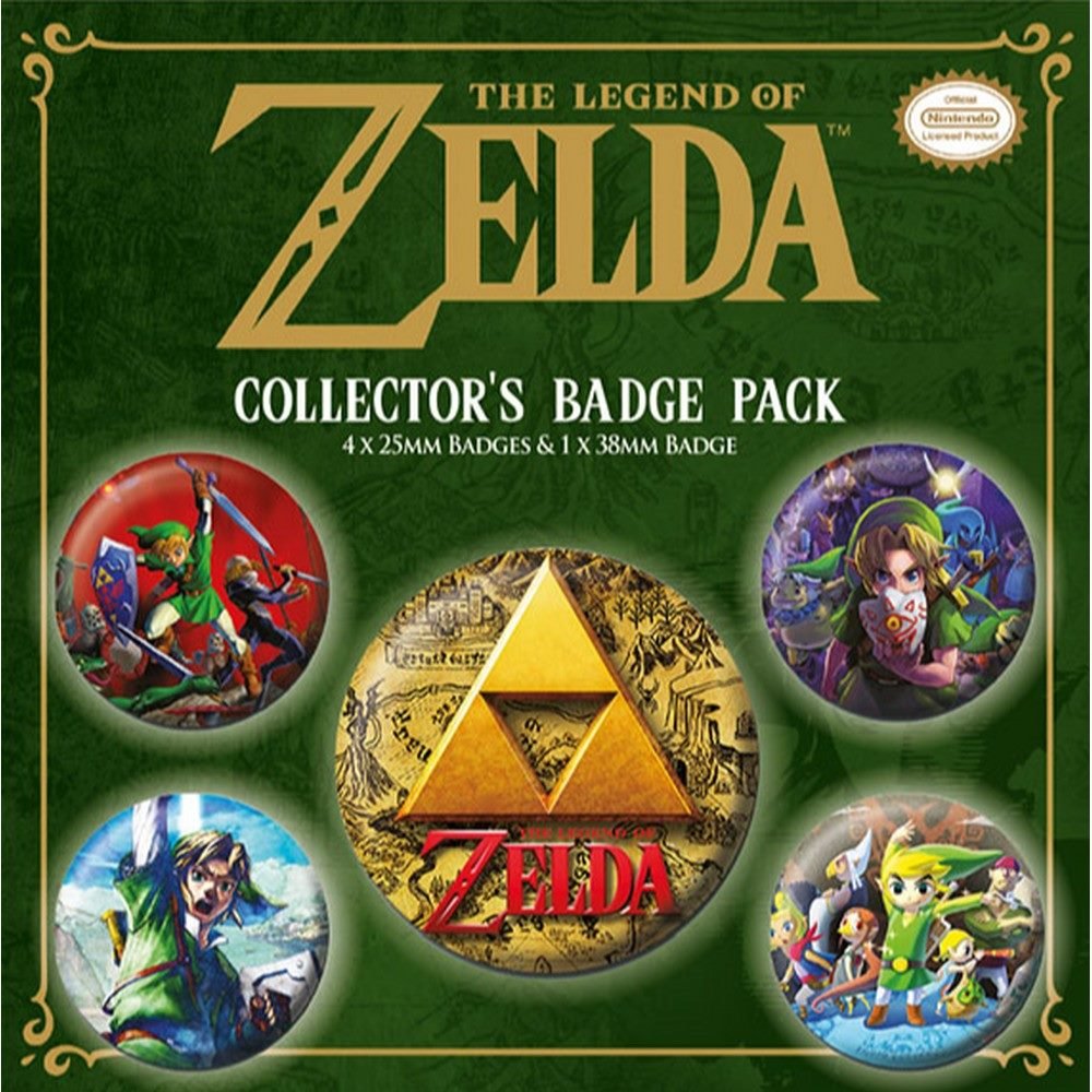 THE LEGEND OF ZELDA ゼルダの伝説 - Classics / バッジ - PGS